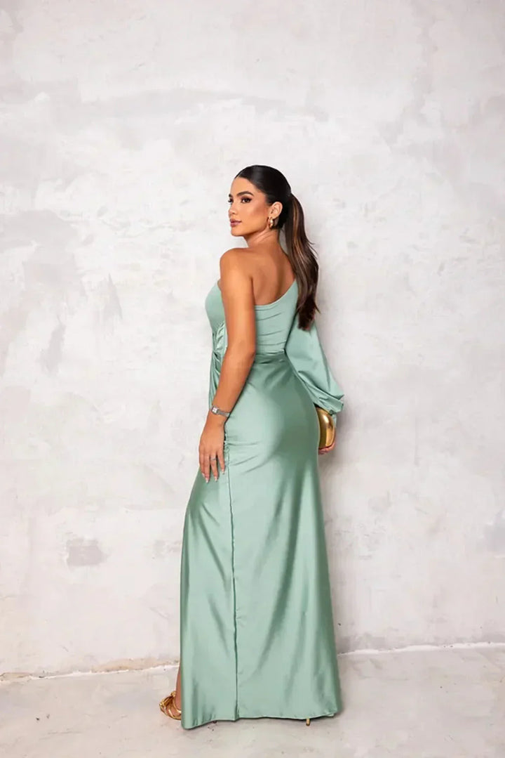 Anastasia - Elegant Slit Maxi Dress