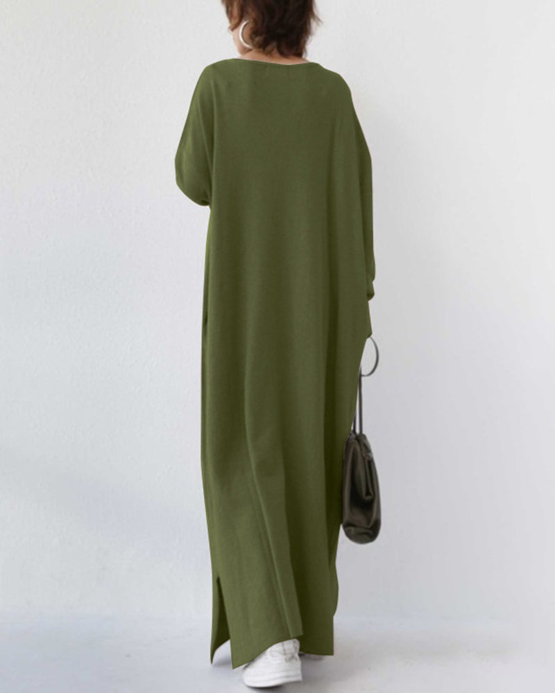 Marilyn | Elegant Casual V-Neck Dress