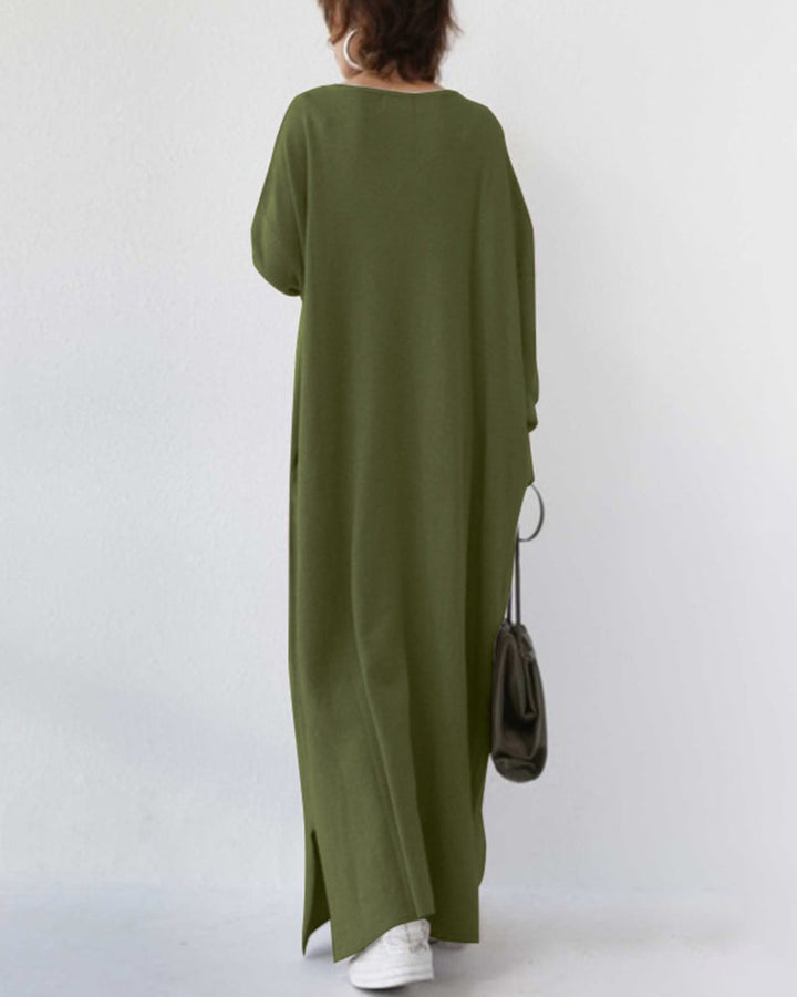 Marilyn | Elegant Casual V-Neck Dress