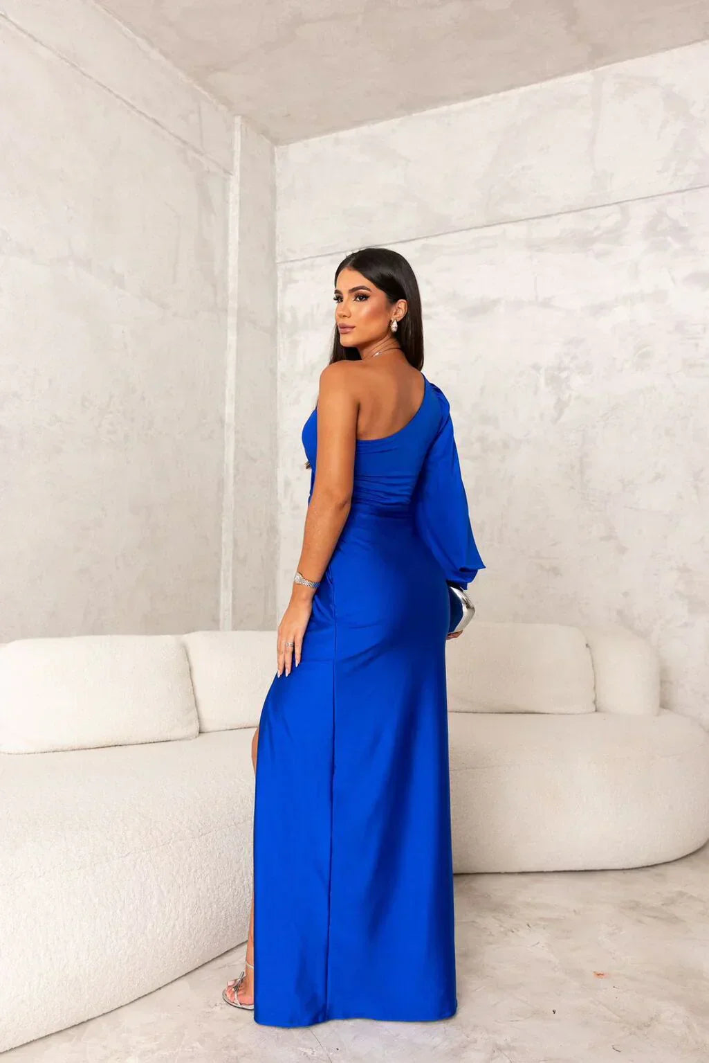 Anastasia - Elegant Slit Maxi Dress