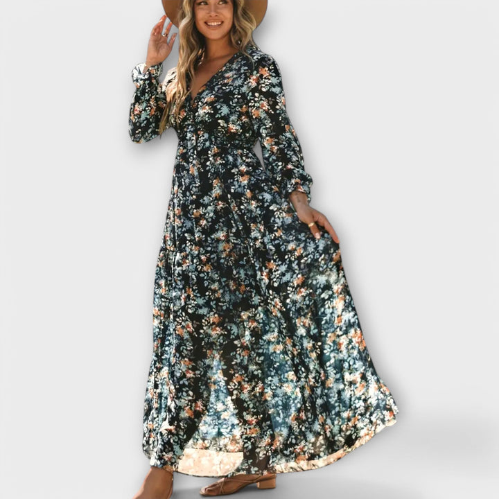 Kiara | Elegant Blossom Dress