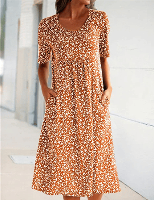 Melena - Floral Printed Dress
