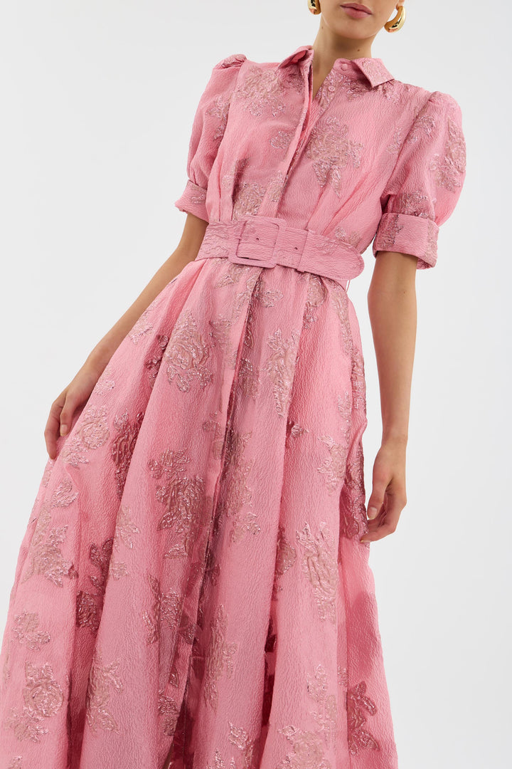 Luna™ | Dress with Short Puff Sleeves