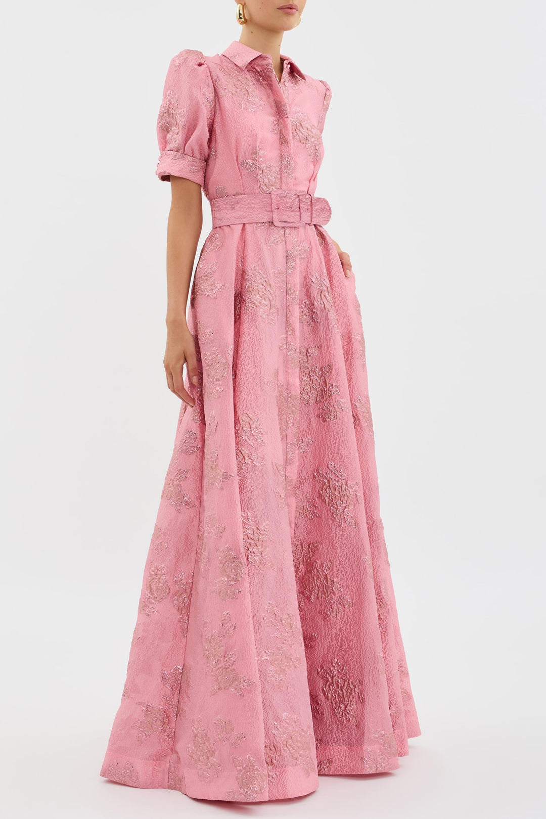 Luna™ | Dress with Short Puff Sleeves