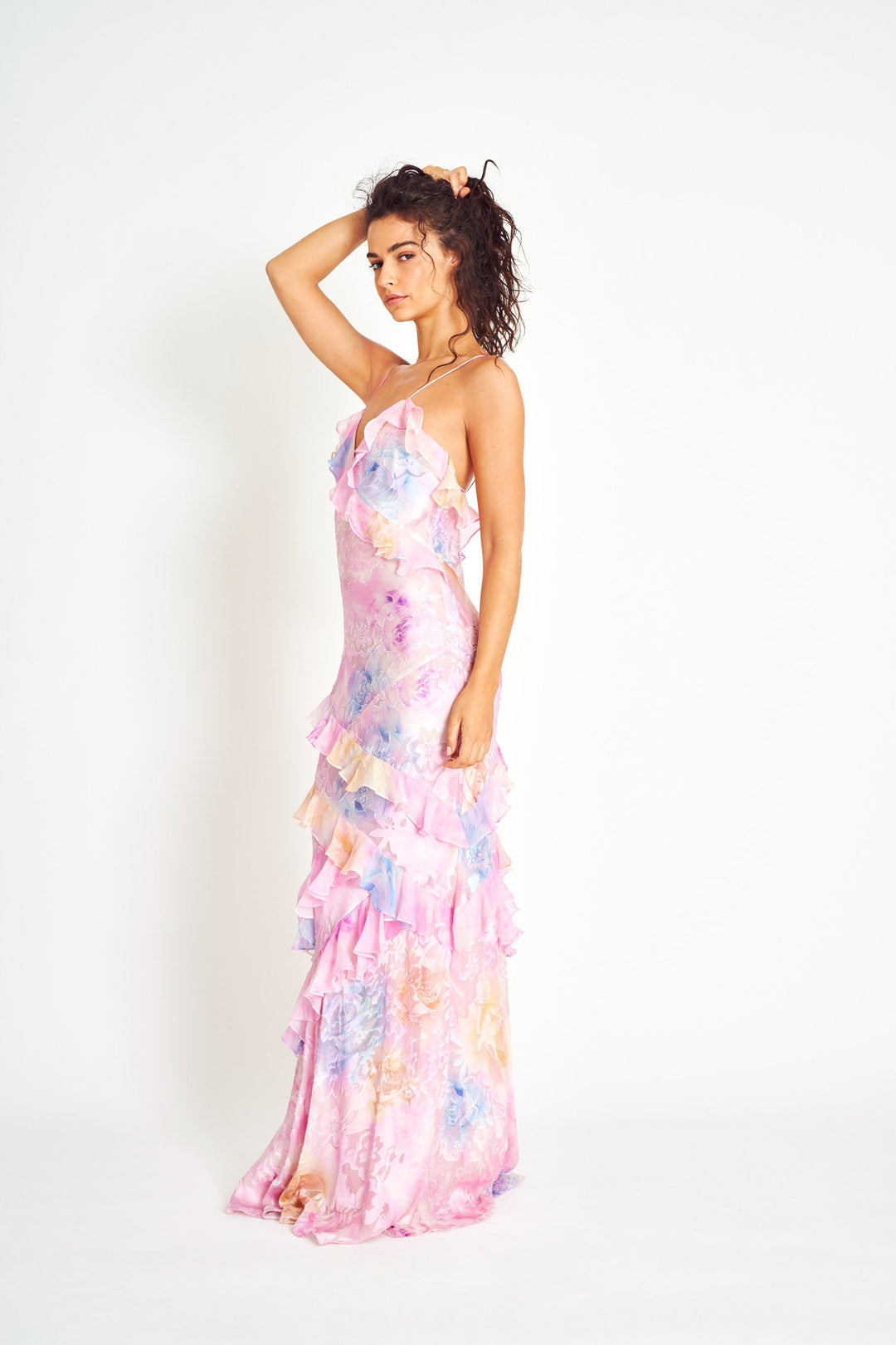 Scarlette | Ruffle Maxi Dress