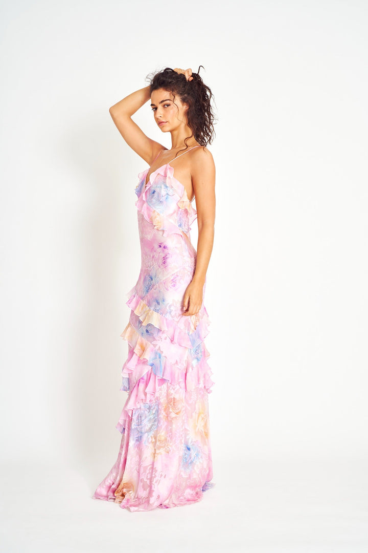 Scarlette | Ruffle Maxi Dress