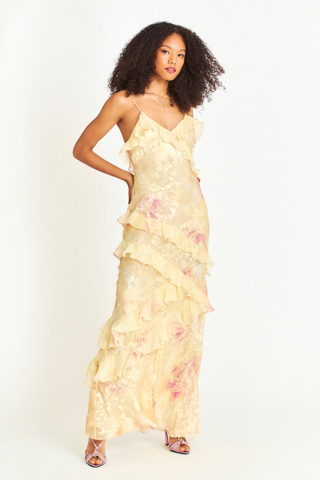 Scarlette | Ruffle Maxi Dress