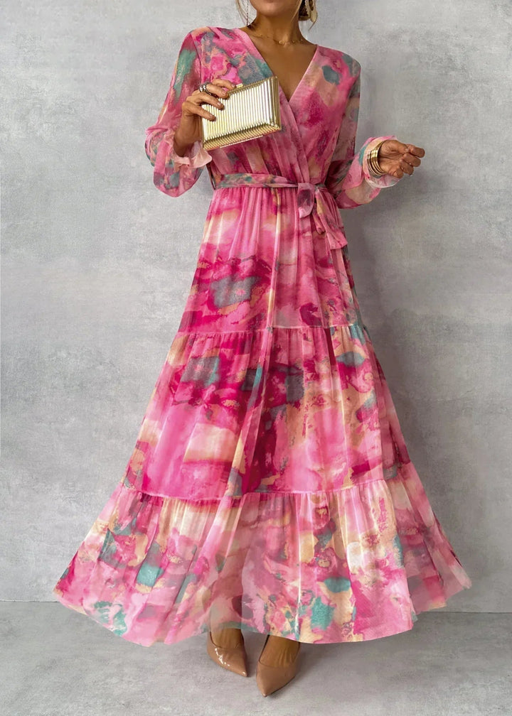 Eleanor™ | Wrap Dress with Floral Print