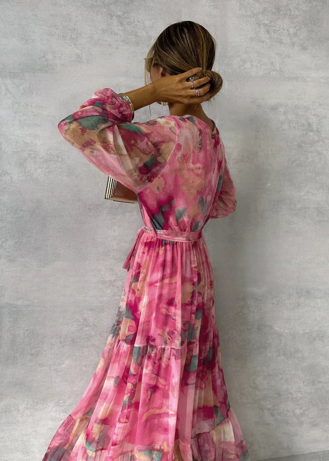 Eleanor™ | Wrap Dress with Floral Print