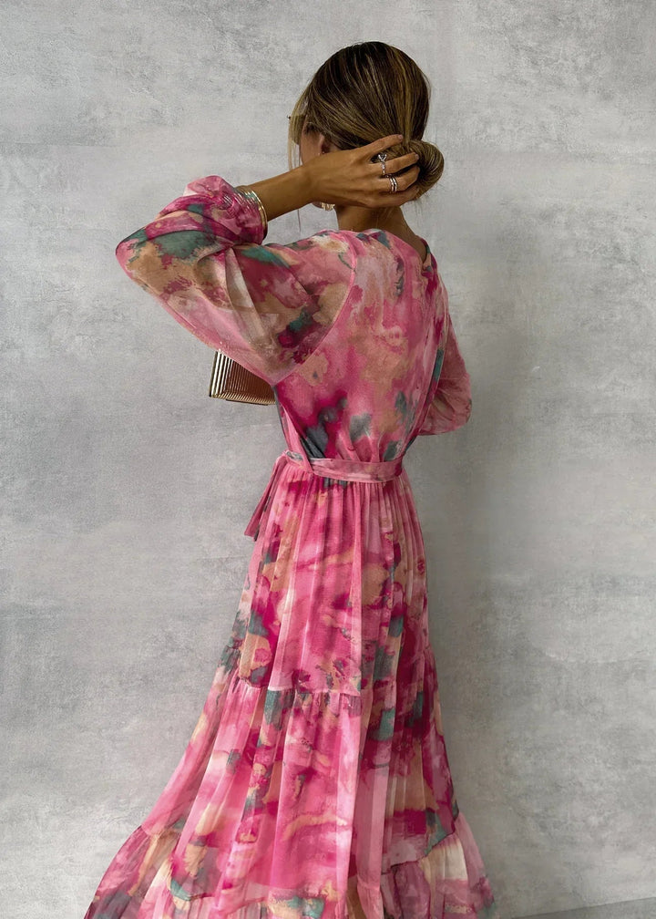 Eleanor™ | Wrap Dress with Floral Print