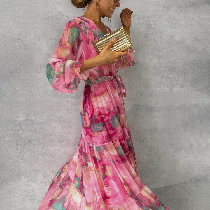 Eleanor™ | Wrap Dress with Floral Print