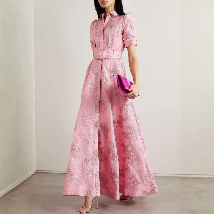 Luna™ | Dress with Short Puff Sleeves