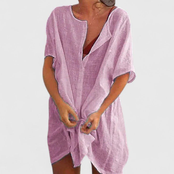 Coralyeth | Elegant Tunic Dress