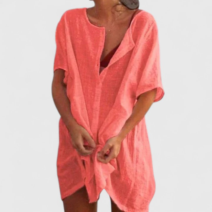 Coralyeth | Elegant Tunic Dress