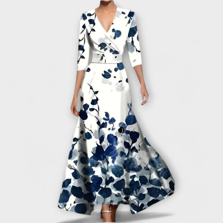 Sierra - Elegant Printed Dress