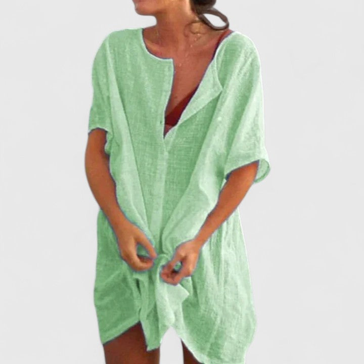 Coralyeth | Elegant Tunic Dress