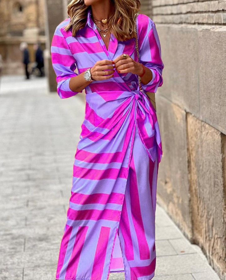 Daniela™ | Printed Wrap Dress