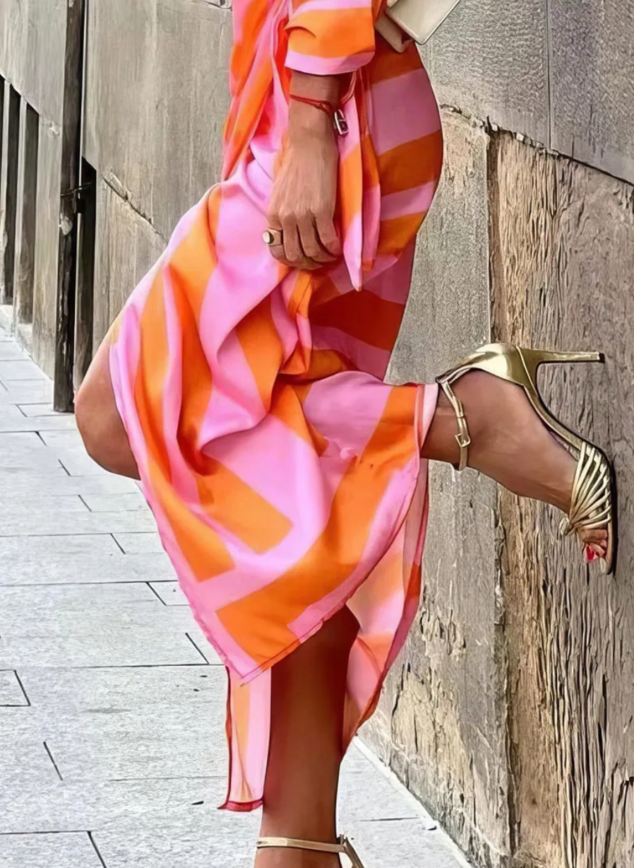 Daniela™ | Printed Wrap Dress