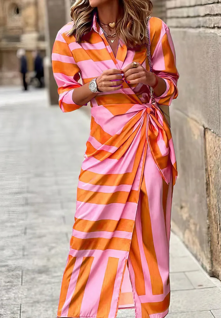 Daniela™ | Printed Wrap Dress
