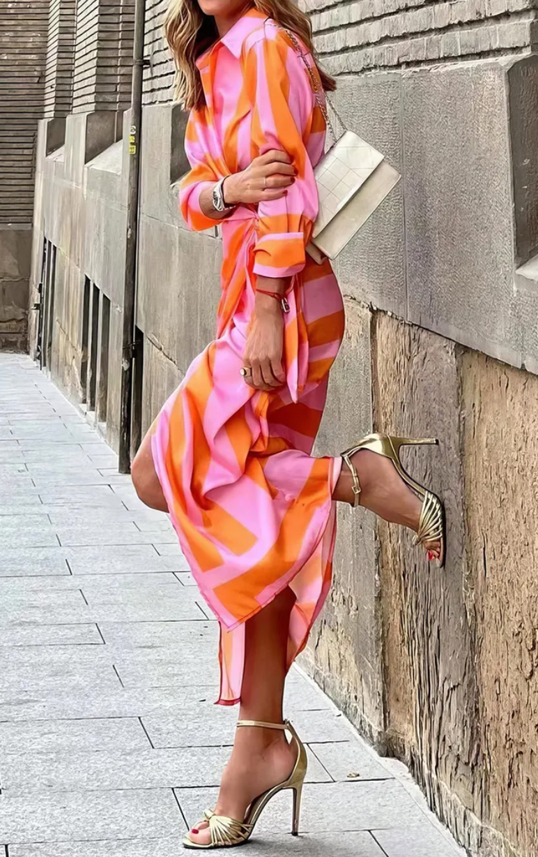 Daniela™ | Printed Wrap Dress
