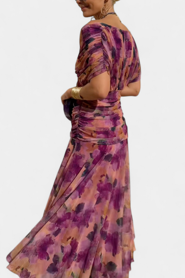Amaris - Elegant Off-Shoulder Dress