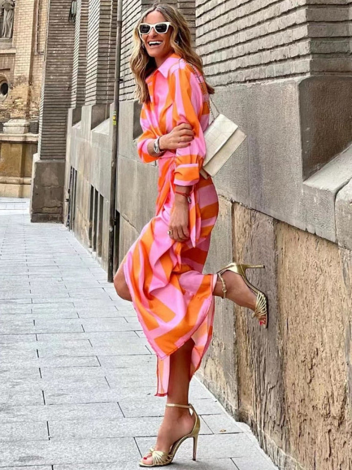 Daniela™ | Printed Wrap Dress