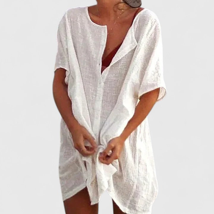 Coralyeth | Elegant Tunic Dress