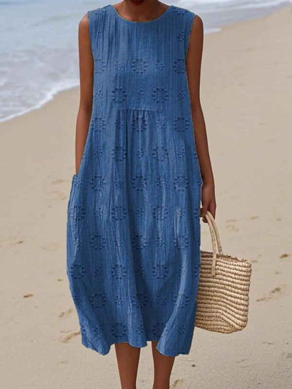 Iris™ Patterned Midi Dress