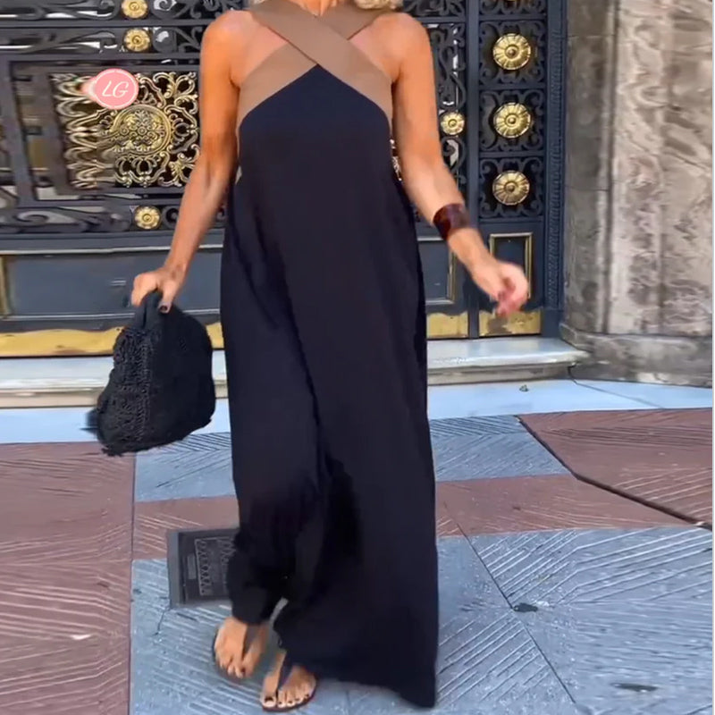 Clara | Cross Neck Dress