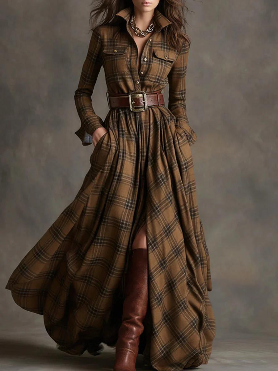Serena | Belted Shirt Dress