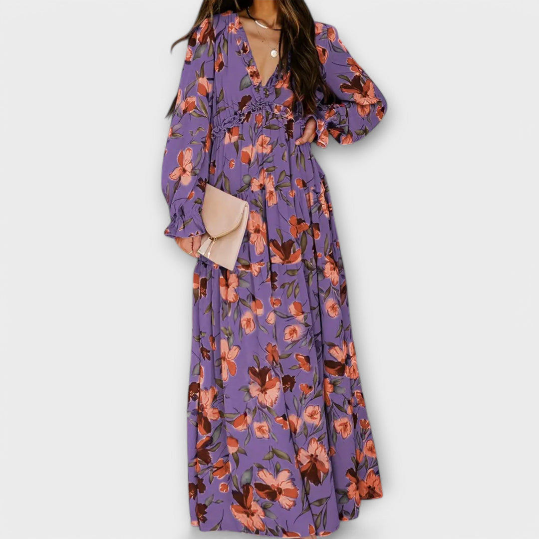 Kiara | Elegant Blossom Dress
