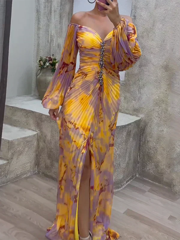 Chloe™ | Elegant Dress with V-Neck