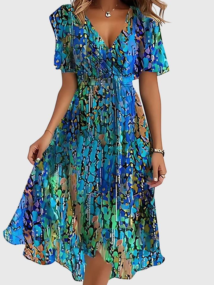 Galina | Summer Dress With Belly Cover