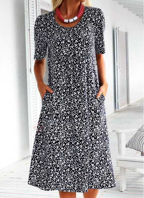 Melena - Floral Printed Dress