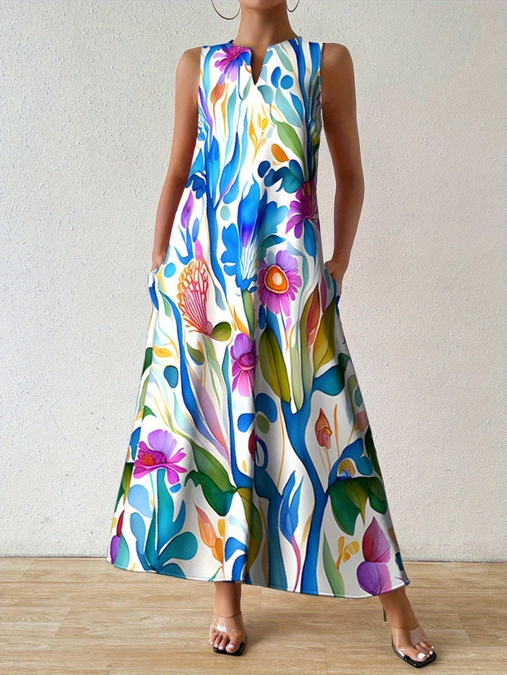 Layla | Blooming Print Maxi Dress