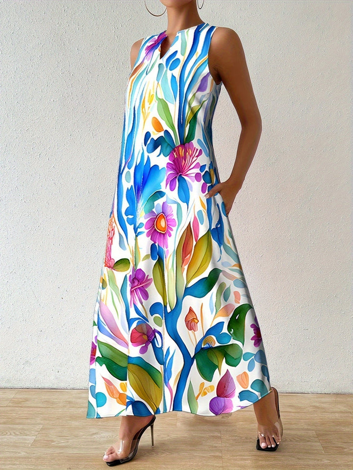 Layla | Blooming Print Maxi Dress