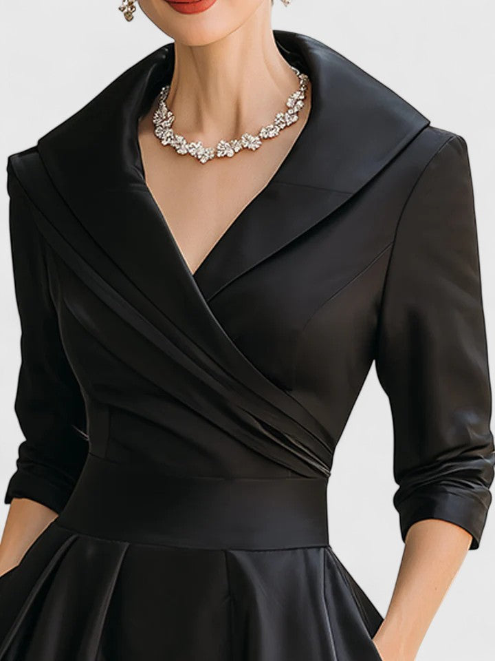 Suzanna - Elegant Midi Dress