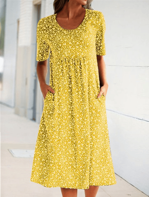 Melena - Floral Printed Dress