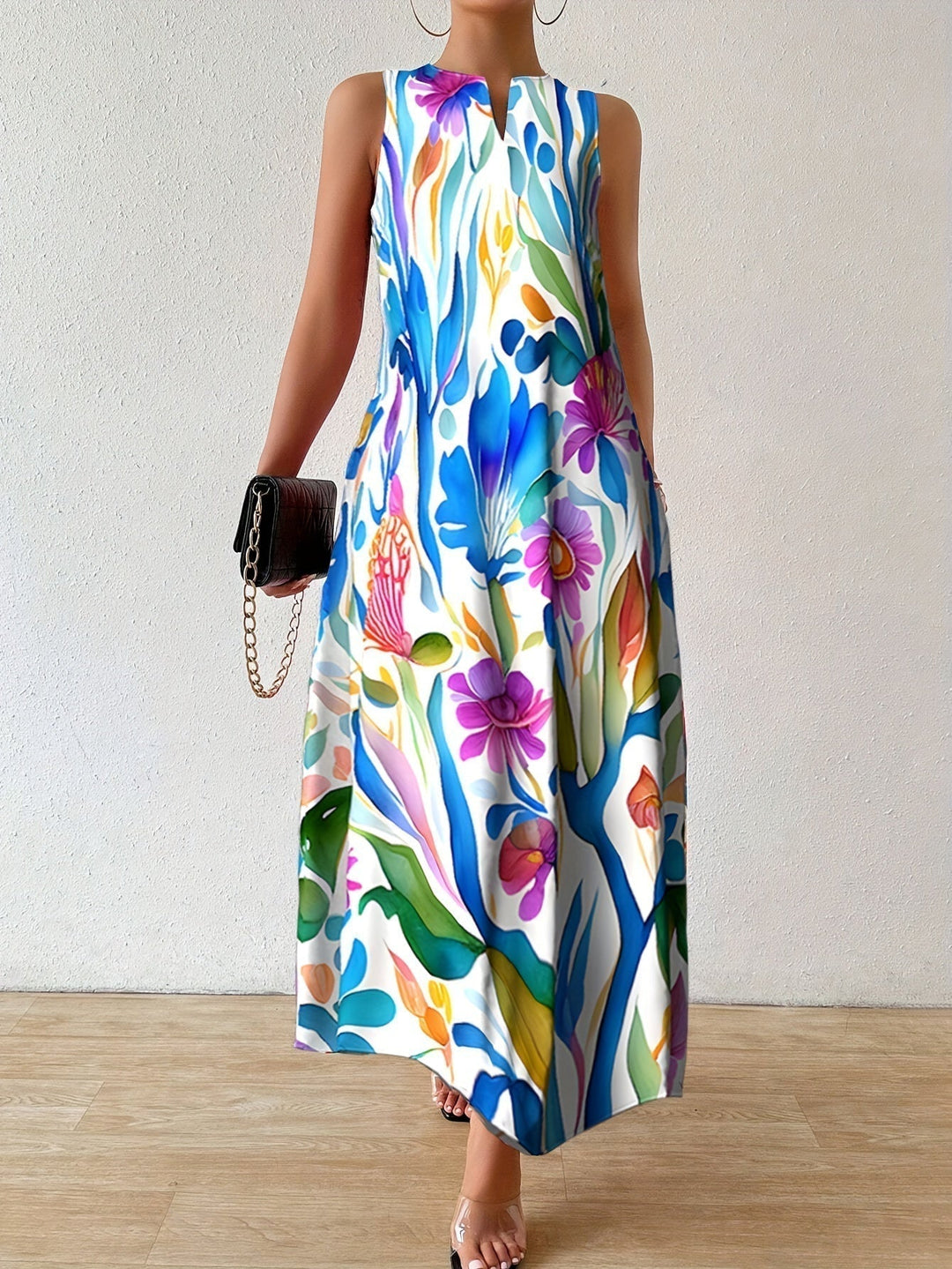 Layla | Blooming Print Maxi Dress