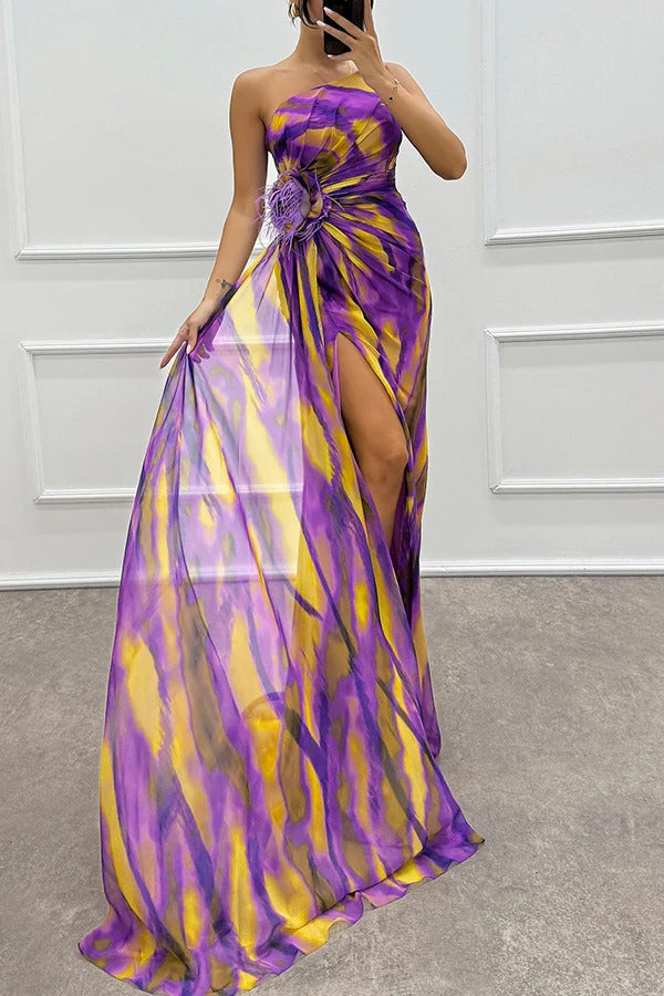 Aria™ | Vibrant Draped Dress