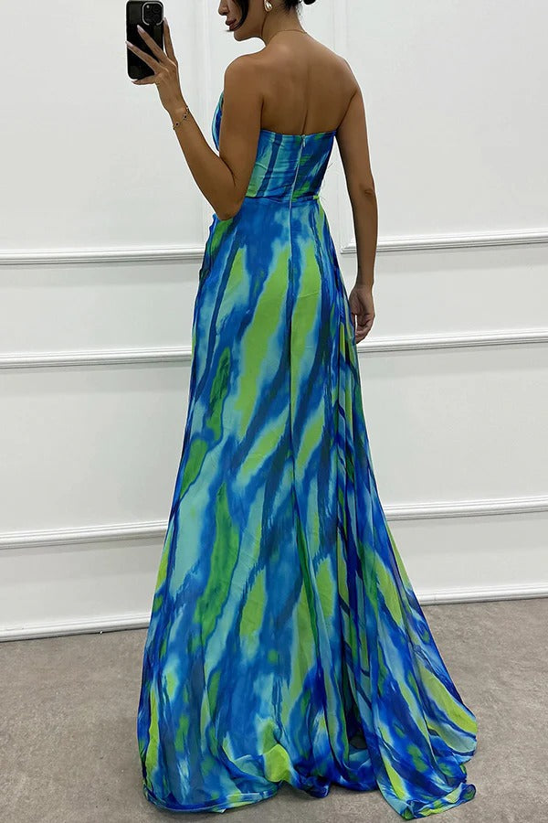 Aria™ | Vibrant Draped Dress