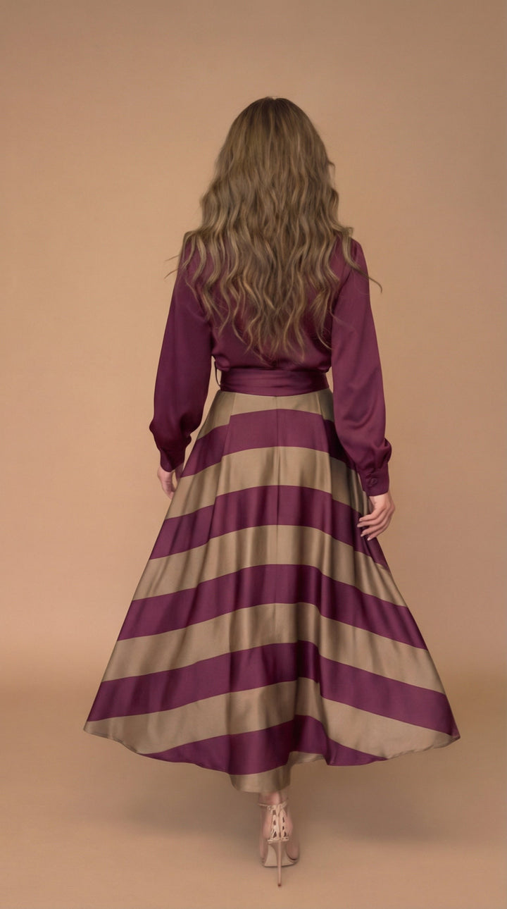 Harper™ | Striped Maxi Dress