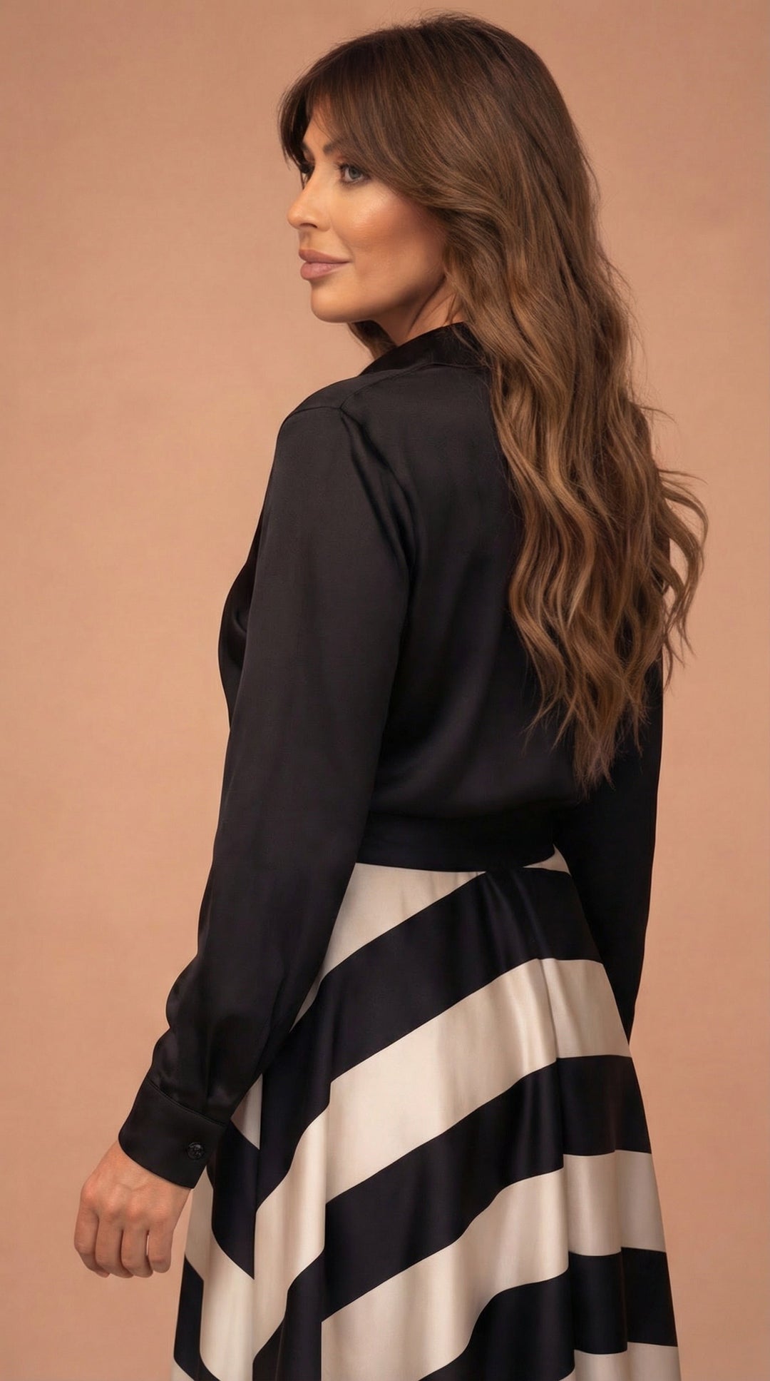 Harper™ | Striped Maxi Dress