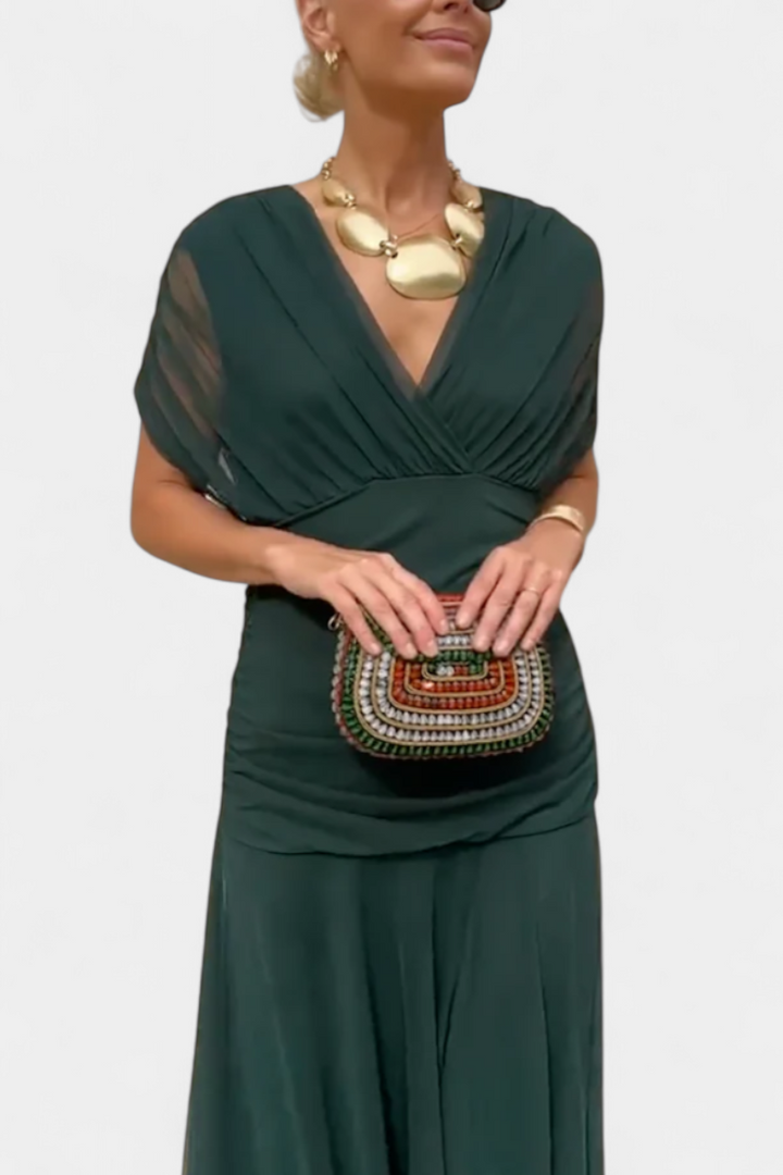 Elisanne - Elegant Off-Shoulder Dress