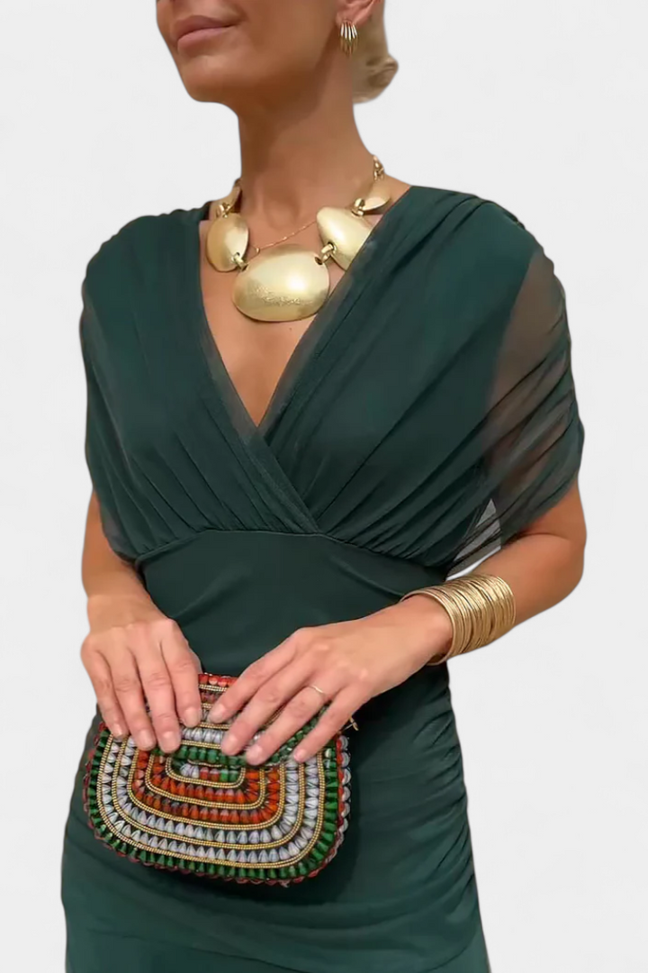 Elisanne - Elegant Off-Shoulder Dress