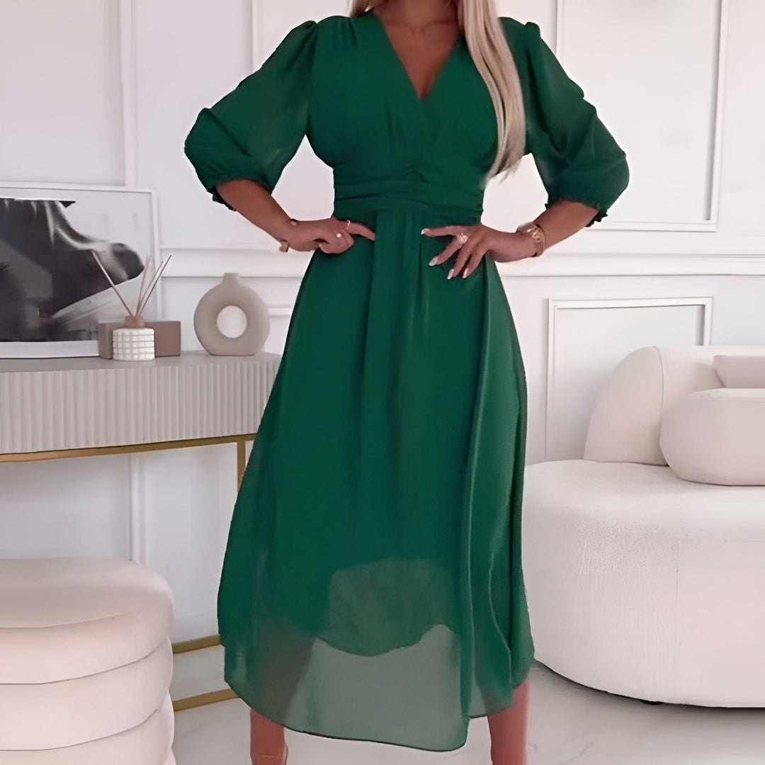 Ivy™ | Elegant Wrap Dress