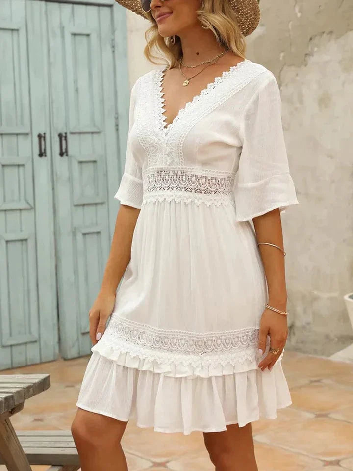 Rose™ - White Beach Dress