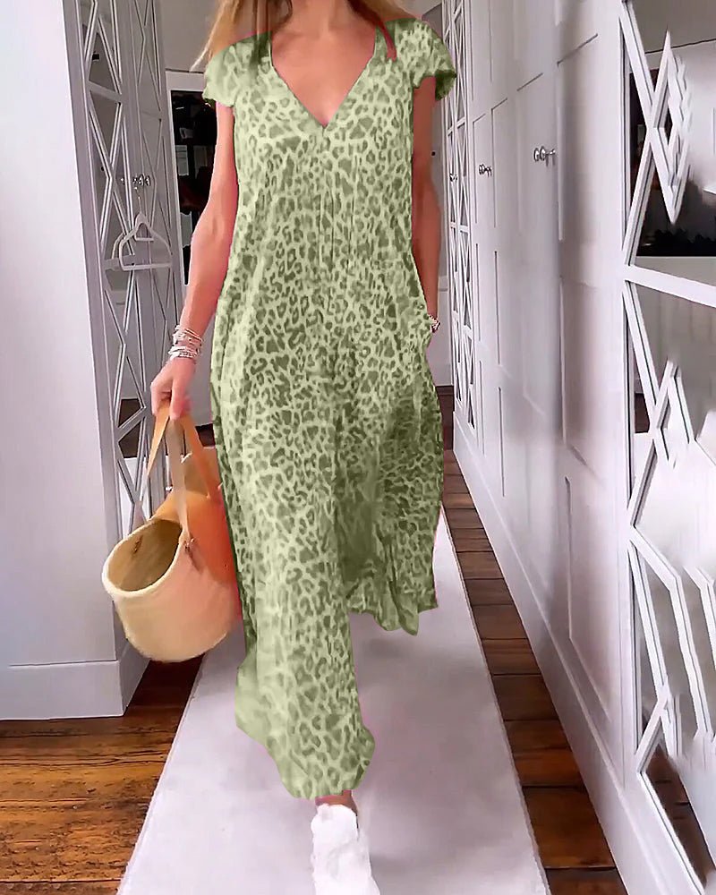 Eleanor | V-Neck Maxi Dress