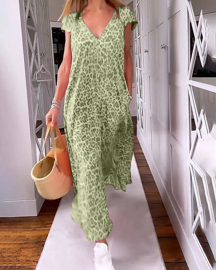 Eleanor | V-Neck Maxi Dress