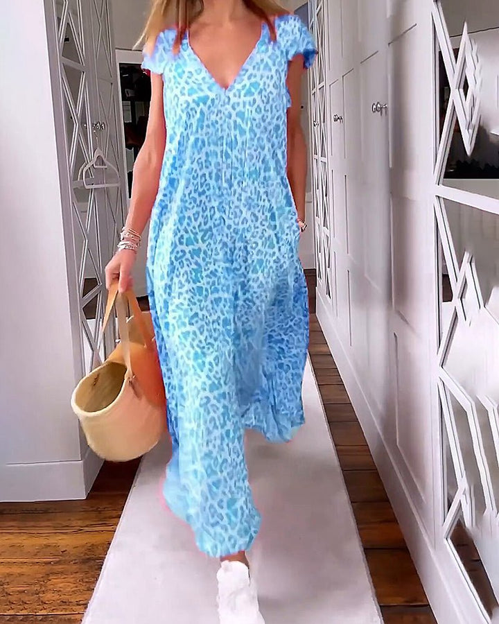 Eleanor | V-Neck Maxi Dress